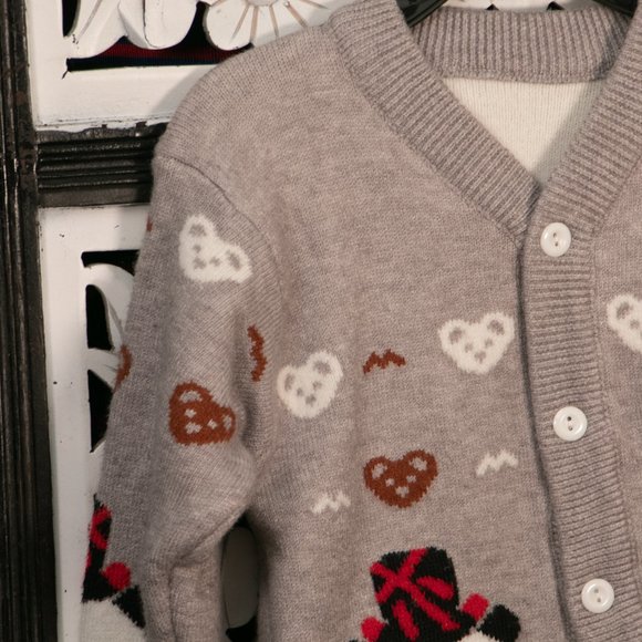 Panda Grey Sweater - Picture 4 of 6